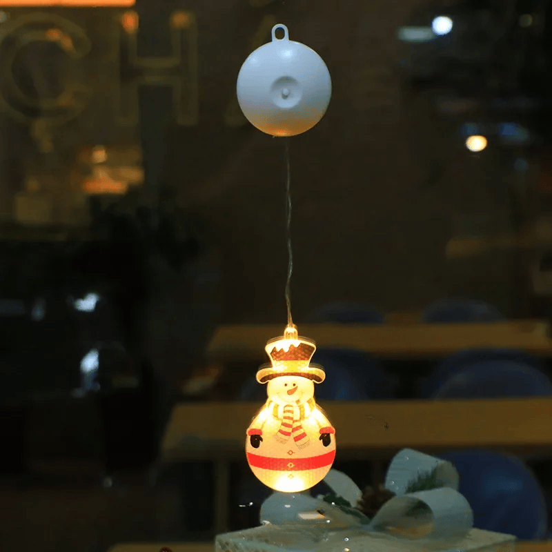 Lampe LED Flocon de Neige | Décoration Scintillante pour Noël