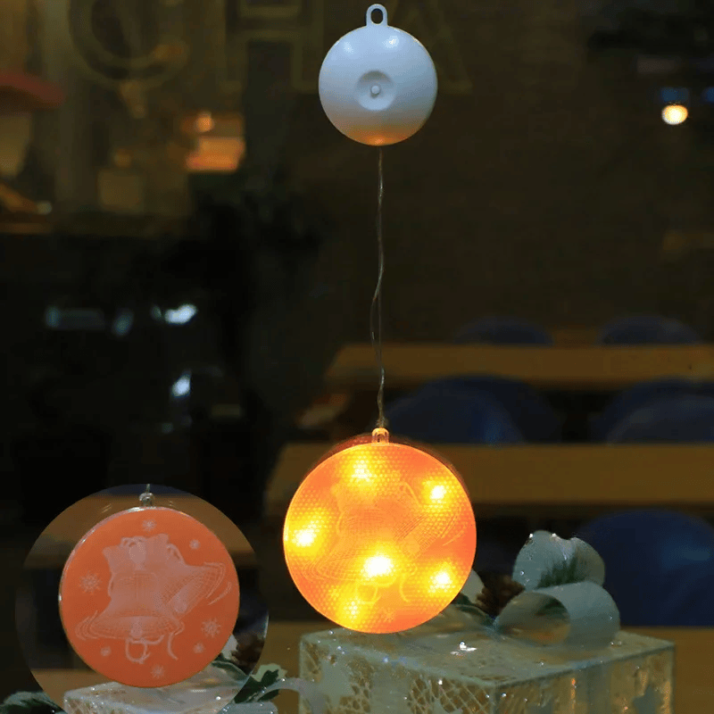 Lampe LED Flocon de Neige | Décoration Scintillante pour Noël