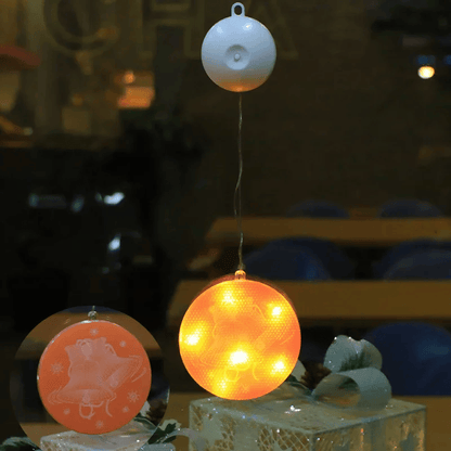 Lampe LED Flocon de Neige | Décoration Scintillante pour Noël