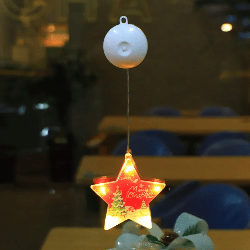 Lampe LED Flocon de Neige | Décoration Scintillante pour Noël