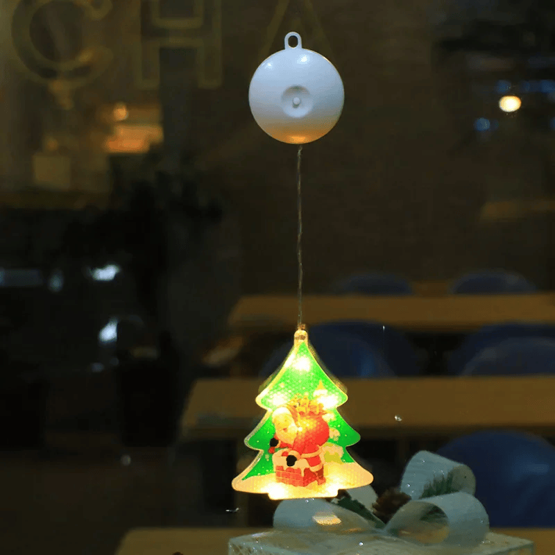 Lampe LED Flocon de Neige | Décoration Scintillante pour Noël
