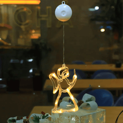 Lampe LED Flocon de Neige | Décoration Scintillante pour Noël