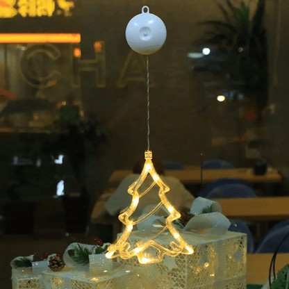 Lampe LED Flocon de Neige | Décoration Scintillante pour Noël