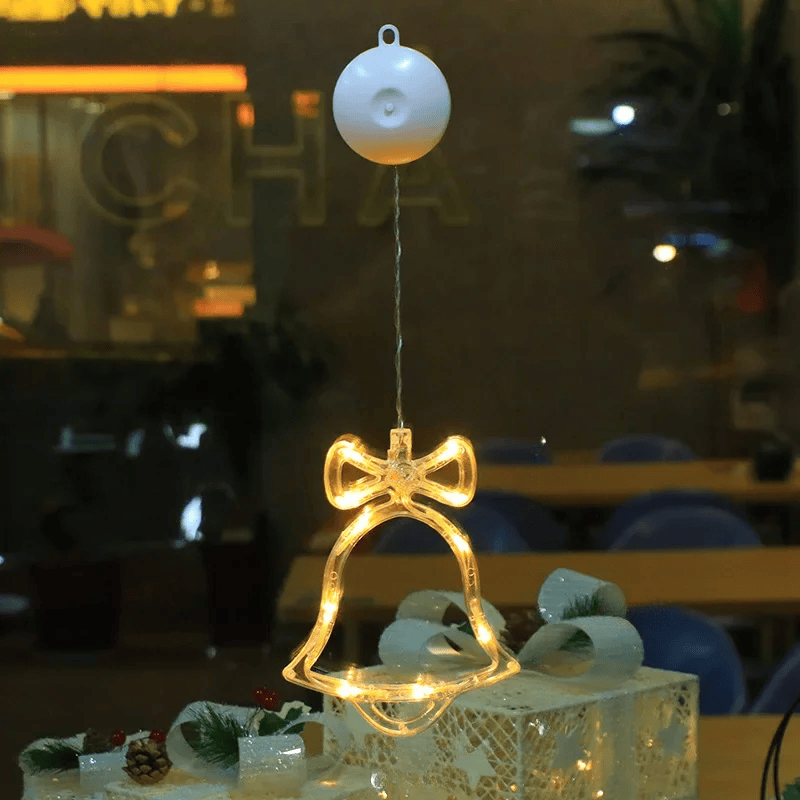 Lampe LED Flocon de Neige | Décoration Scintillante pour Noël