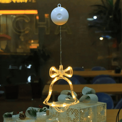 Lampe LED Flocon de Neige | Décoration Scintillante pour Noël