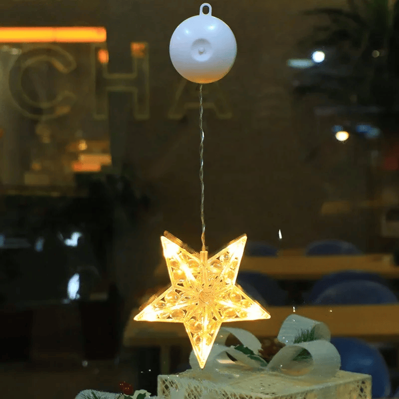 Lampe LED Flocon de Neige | Décoration Scintillante pour Noël