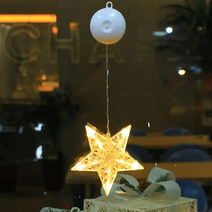 Lampe LED Flocon de Neige | Décoration Scintillante pour Noël