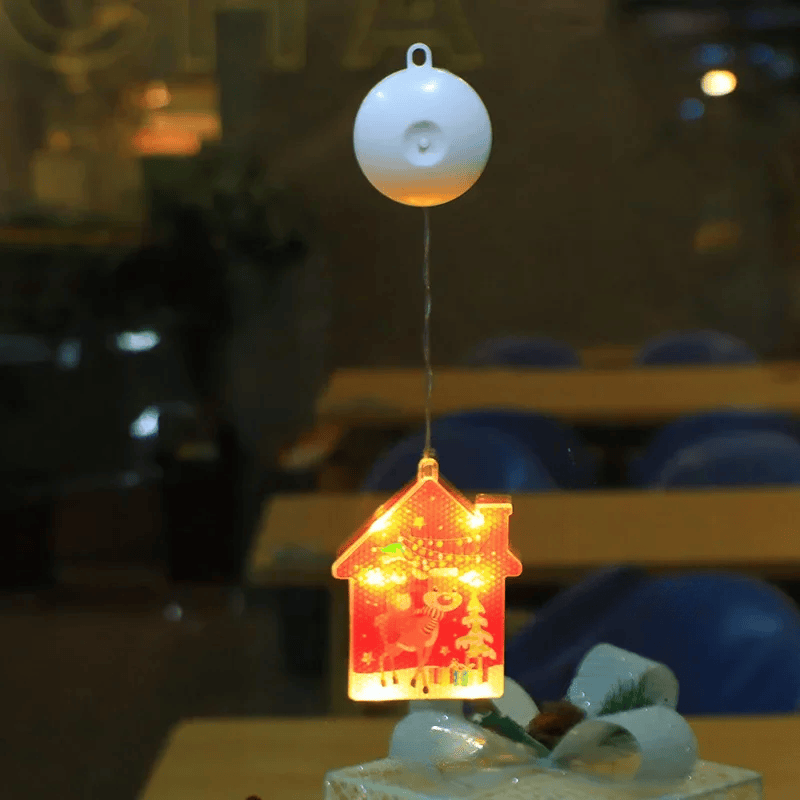 Lampe LED Flocon de Neige | Décoration Scintillante pour Noël