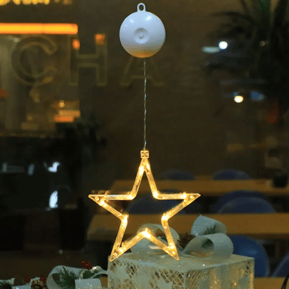 Lampe LED Flocon de Neige | Décoration Scintillante pour Noël