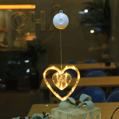 Lampe LED Flocon de Neige | Décoration Scintillante pour Noël