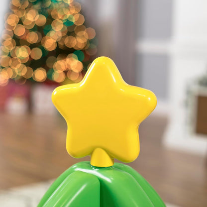 Sapin de Noël Éducatif en Bois | Amusement Créatif et Sécurisé pour Enfants