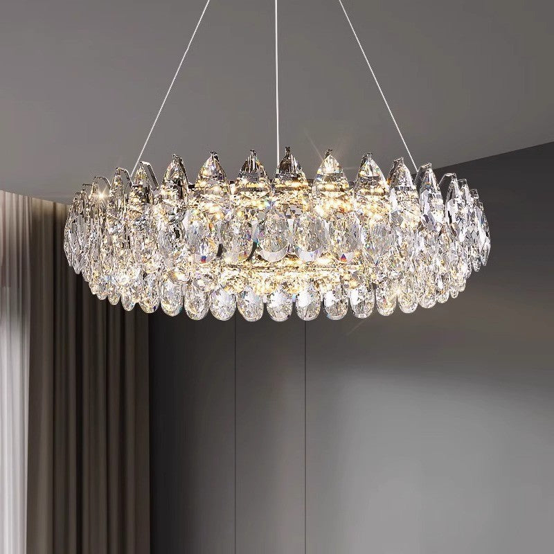 Lustre en Cristal Contemporain | Éclat et Raffinement pour Intérieur