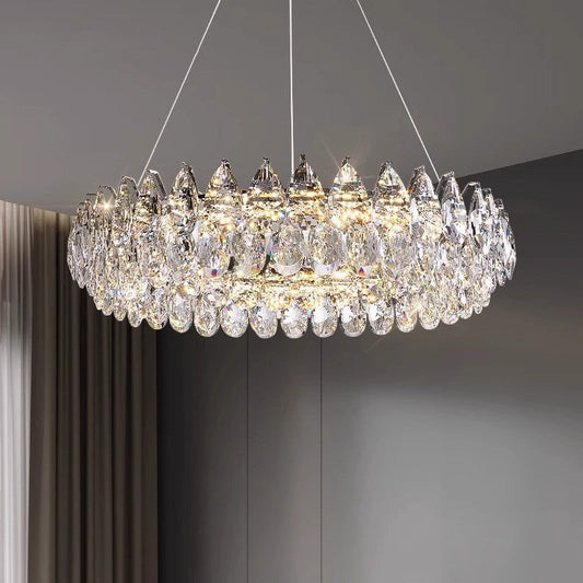 Lustre en Cristal Contemporain | Éclat et Raffinement pour Intérieur