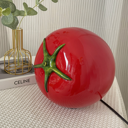 Lampe de Table Tomate Originale | Éclairage Ludique et Contemporain