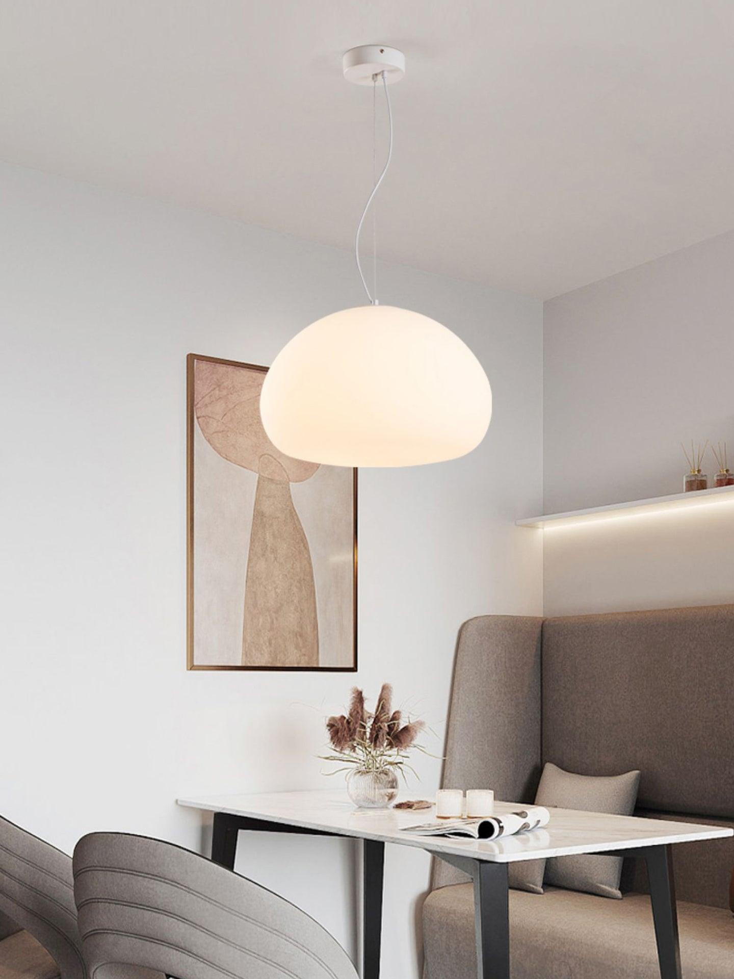 Suspension Luminaire en Verre | Ambiance Chaleureuse et Élégante