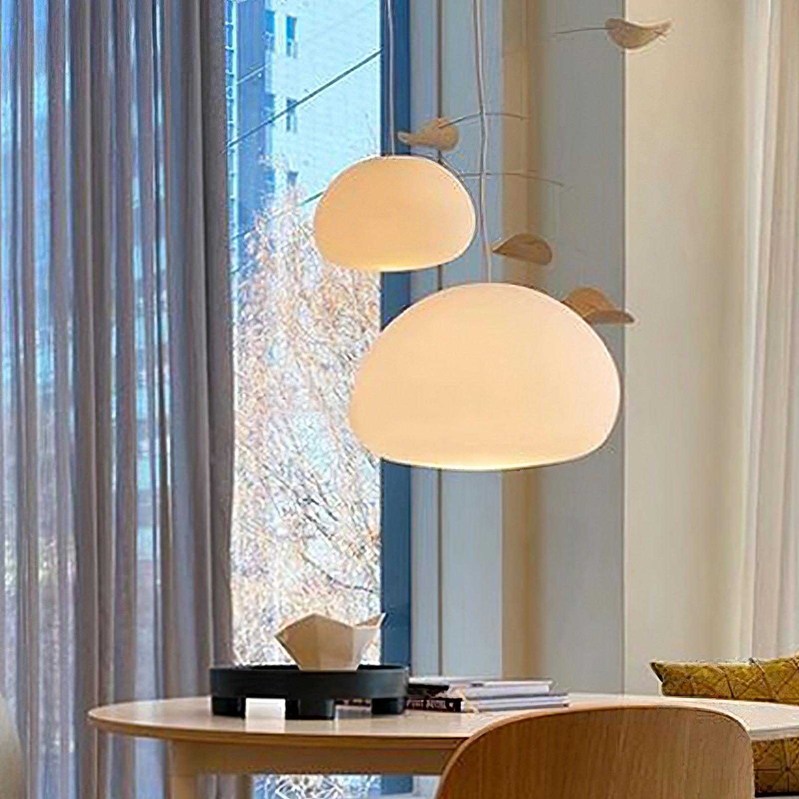 Suspension Luminaire en Verre | Ambiance Chaleureuse et Élégante