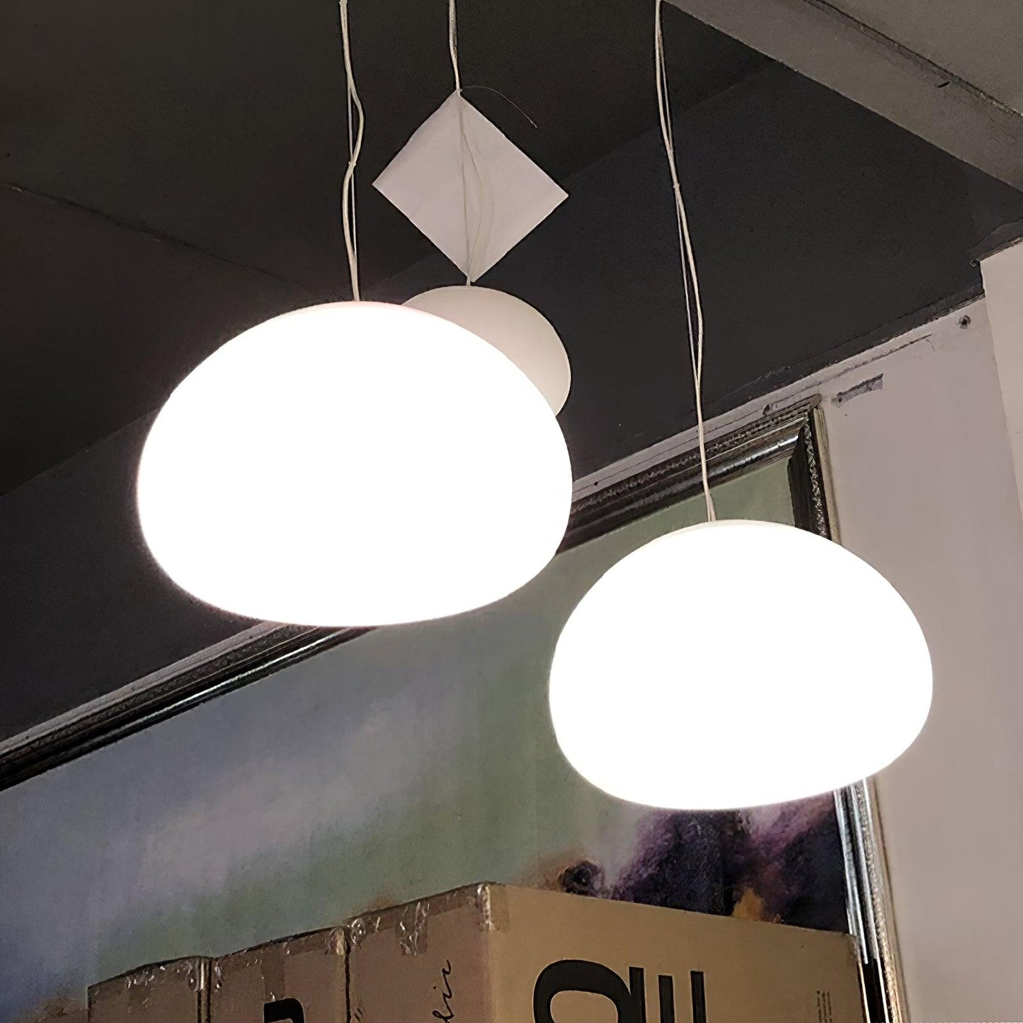 Suspension Luminaire en Verre | Ambiance Chaleureuse et Élégante