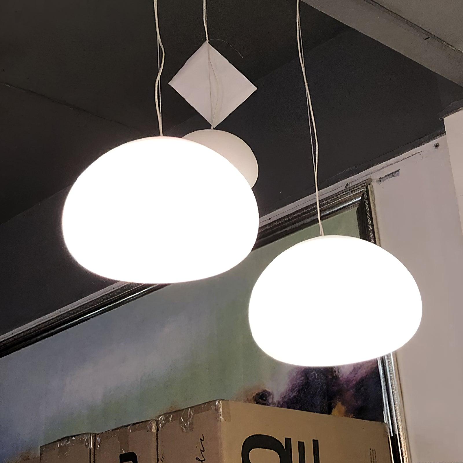 Suspension Luminaire en Verre | Ambiance Chaleureuse et Élégante