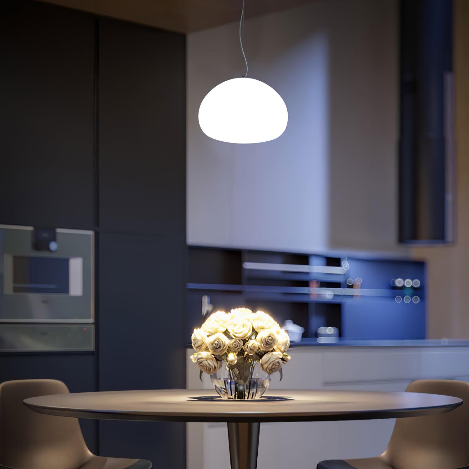 Suspension Luminaire en Verre | Ambiance Chaleureuse et Élégante