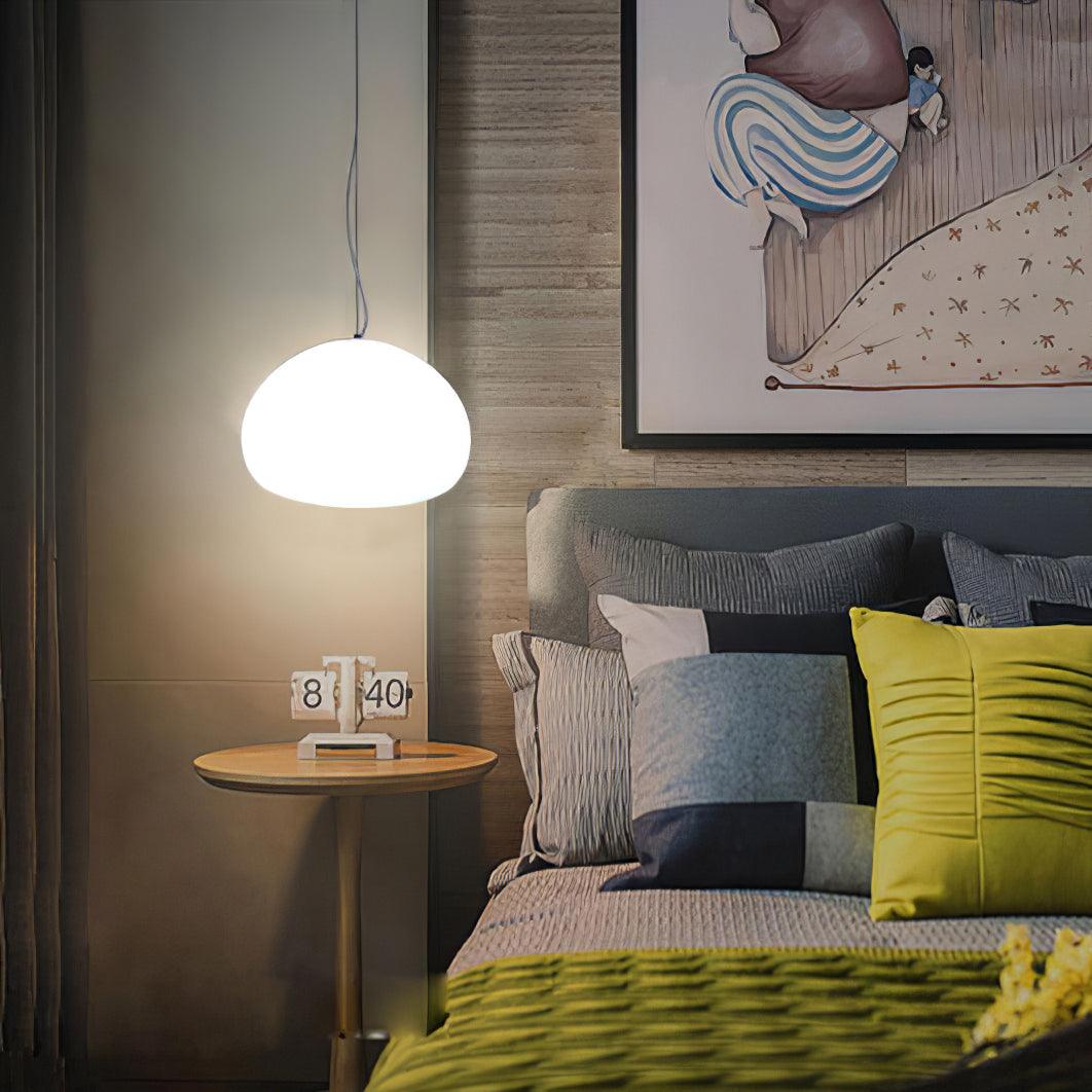 Suspension Luminaire en Verre | Ambiance Chaleureuse et Élégante