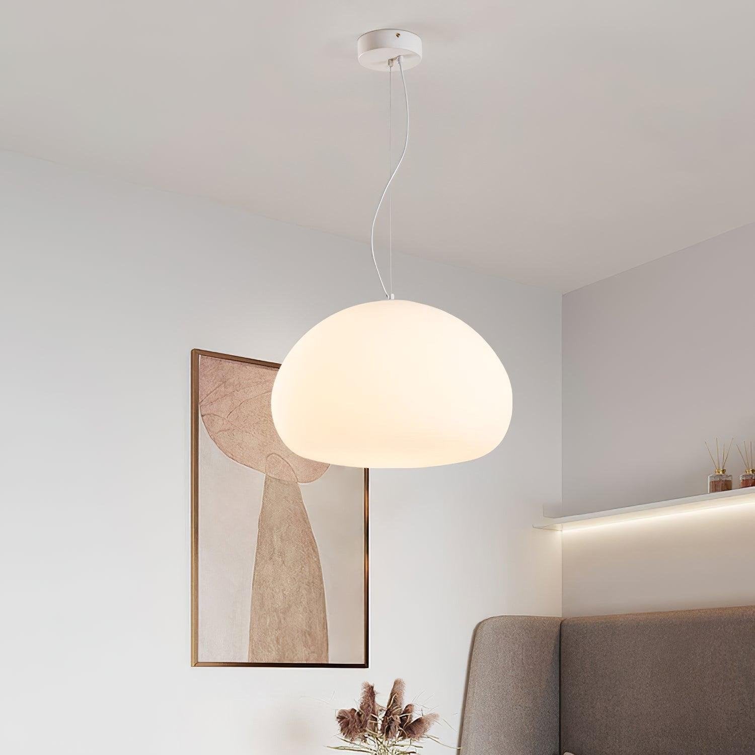 Suspension Luminaire en Verre | Ambiance Chaleureuse et Élégante