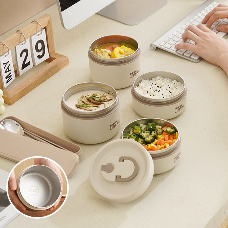 Boîte à Lunch Isolée pour Enfants | Acier Inoxydable Durable et Organisateur Pratique