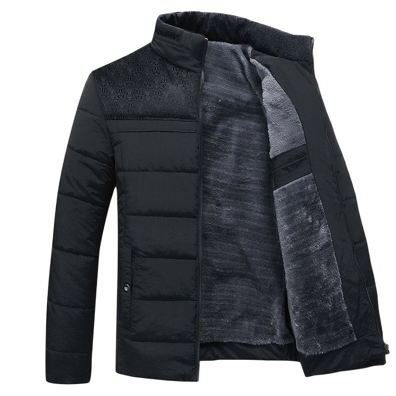Manteau d'hiver pour Hommes | Col Montant et Design Coupe-Vent