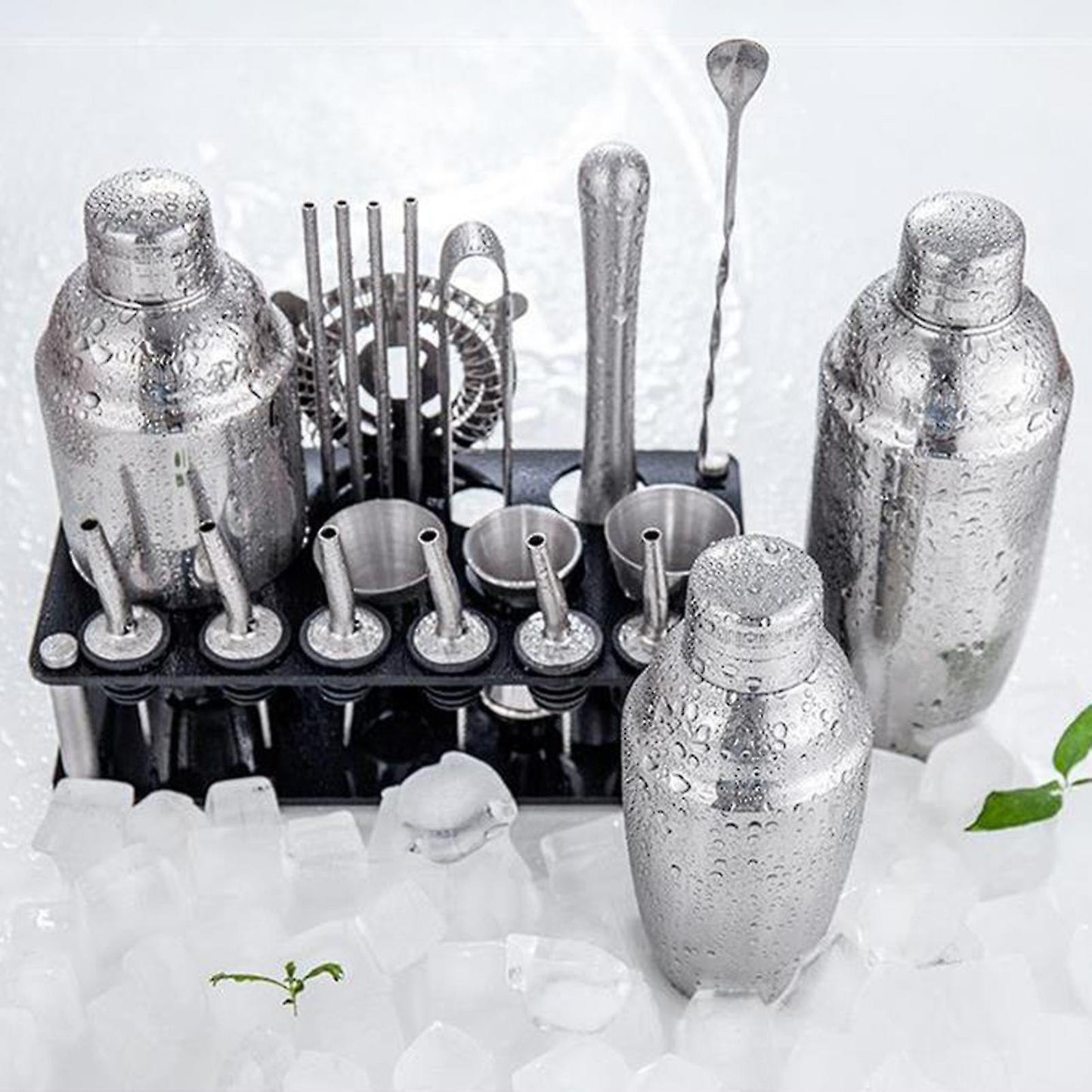 Ensemble de Shakers à Cocktail Professionnel | Matériau Durable et Élégant