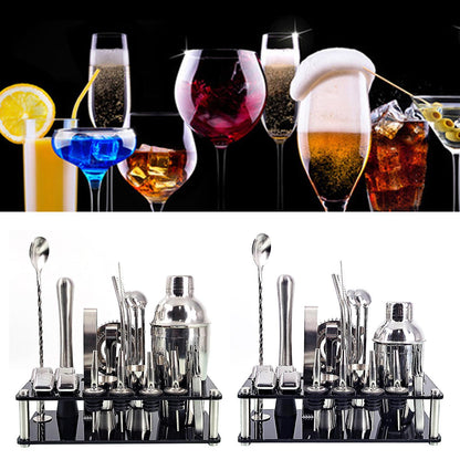 Ensemble de Shakers à Cocktail Professionnel | Matériau Durable et Élégant