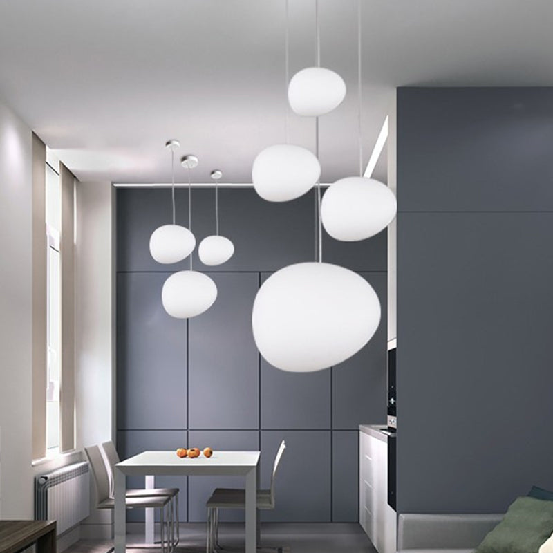 Lampe Suspendue Moderne en Verre | Élégance Minimaliste et Luminosité Douce