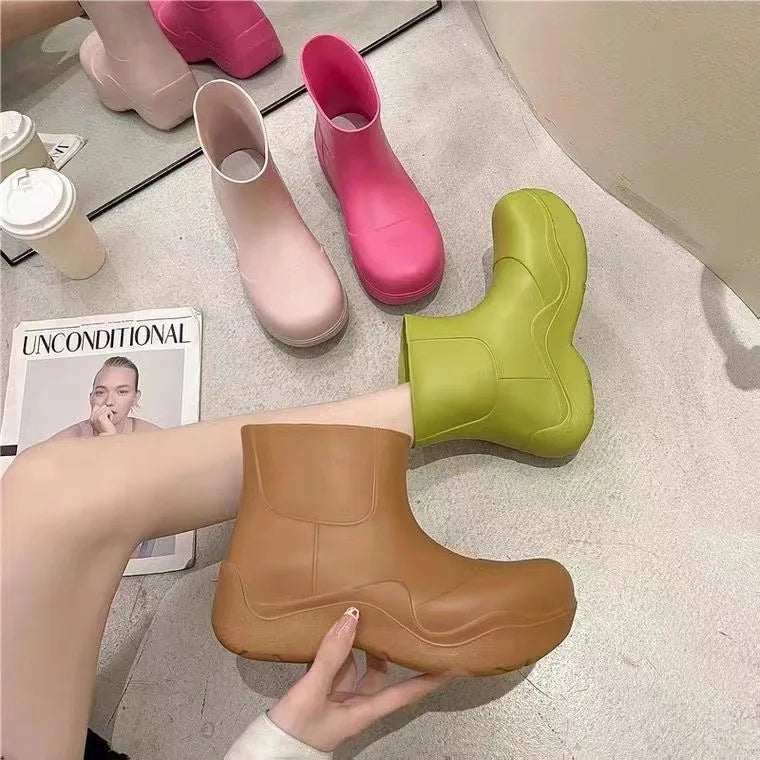Bottes de Pluie Imperméables pour Femmes | Confort et Adhérence en Toutes Conditions