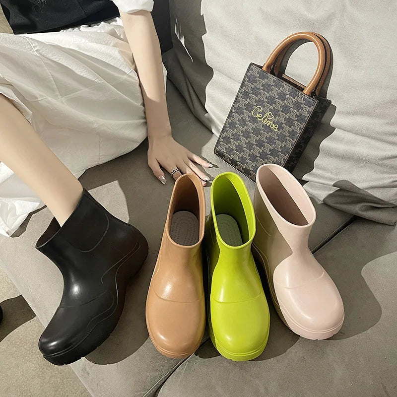 Bottes de Pluie Imperméables pour Femmes | Confort et Adhérence en Toutes Conditions