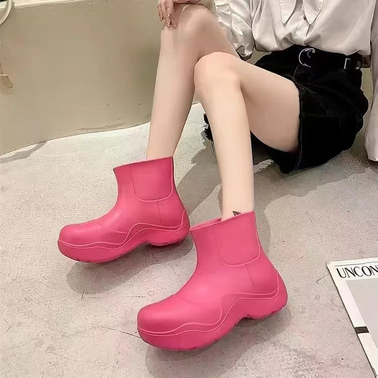 Bottes de Pluie Imperméables pour Femmes | Confort et Adhérence en Toutes Conditions
