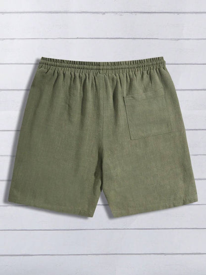 Shorts d'été à Jambe Droite | Taille à Cordon Ajustable et Léger