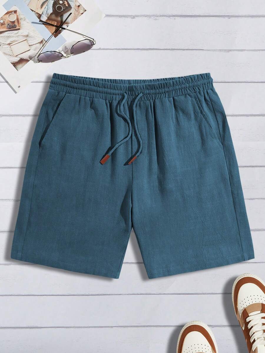 Shorts d'été à Jambe Droite | Taille à Cordon Ajustable et Léger