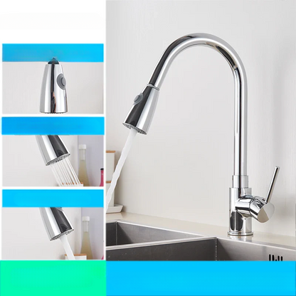Robinet Ajustable Économiseur d'Eau | Bec Flexible et Finition Élégante