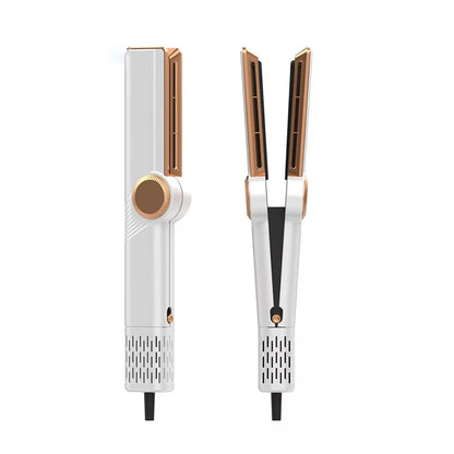 Lisseur 2-en-1 pour Cheveux Humides et Secs | Coiffage Rapide et Soin Optimal