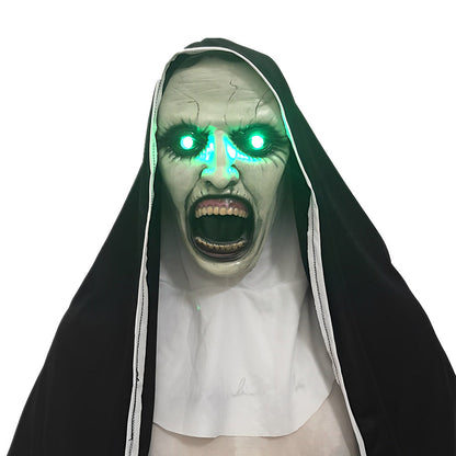 Masque en Latex Naturel pour Halloween | Confortable et Léger avec Bouche Mobile