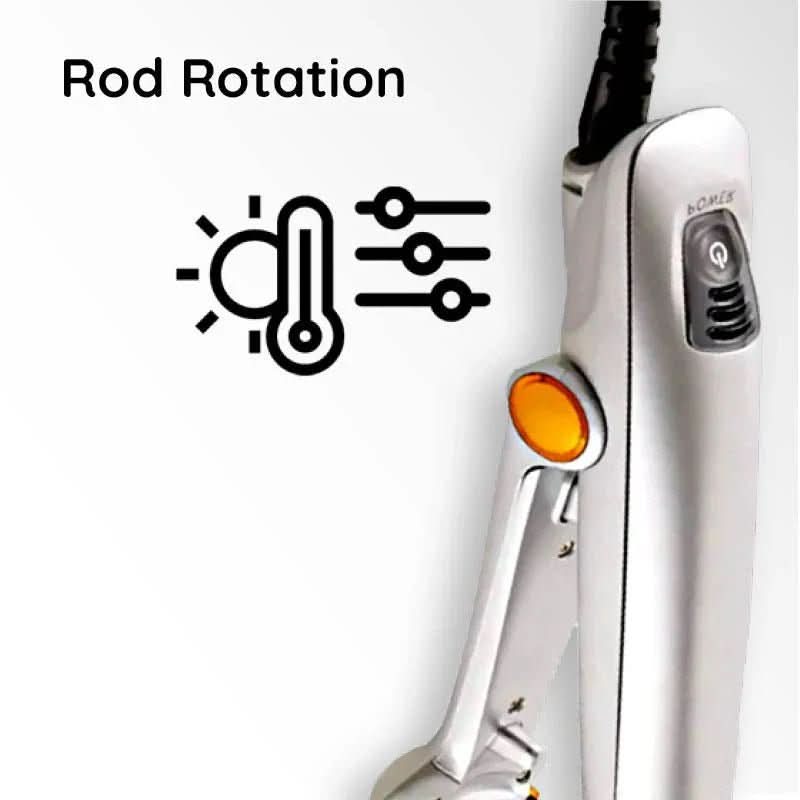 Brosse à Cheveux Rotative 2-en-1 | Coiffage Lisse et Volumineux Rapide