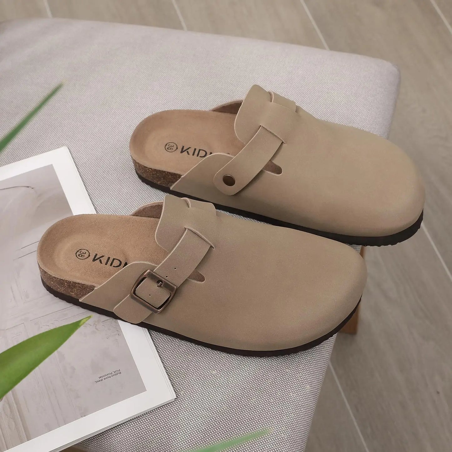 Mules en Suède pour Femmes | Confort Exceptionnel avec Semelle en Liège