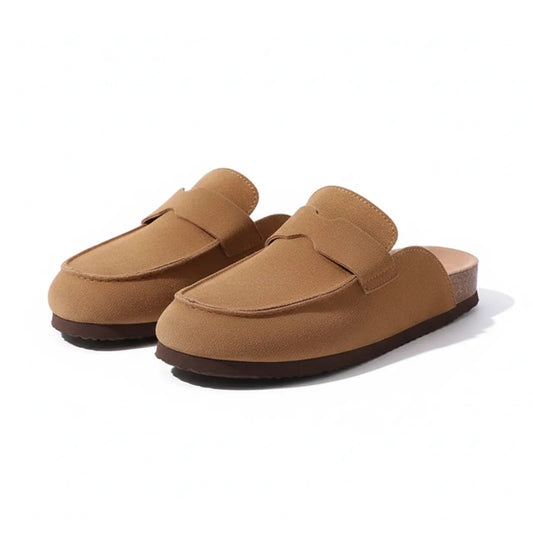 Chaussons en Suède Confortables | Élégance et Soutien Optimal pour Femmes