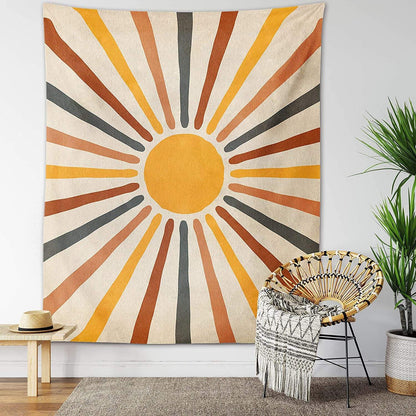 Tapisserie Murale Bohémienne Moderne | Ambiance Accueillante et Tendance