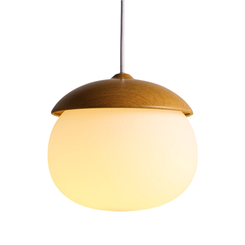 Lampe Suspendue en Bois Nordique | Design Élégant et Ambiance Chaleureuse