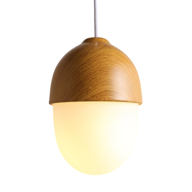 Lampe Suspendue en Bois Nordique | Design Élégant et Ambiance Chaleureuse
