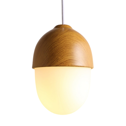 Lampe Suspendue en Bois Nordique | Design Élégant et Ambiance Chaleureuse