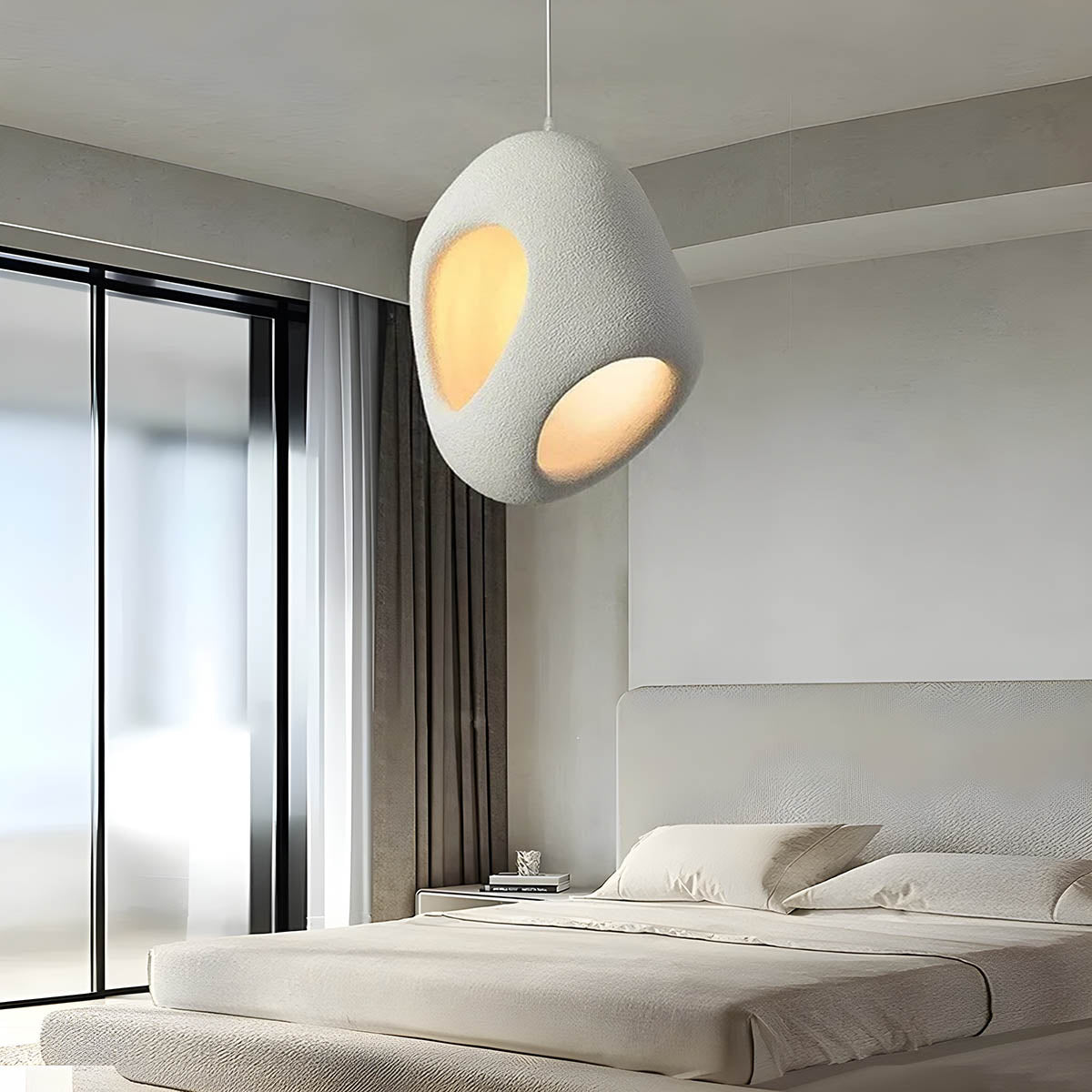 Luminaire Suspendu Élégant | Éclairage Simple et Pratique