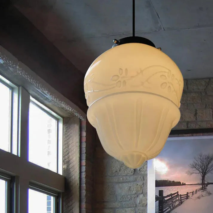 Lampe Pendante Géométrique Vintage | Éclairage Chaud et Design Élégant