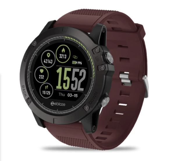 Montre Connectée Tactique | Suivi de Santé et Résistance à l'Eau