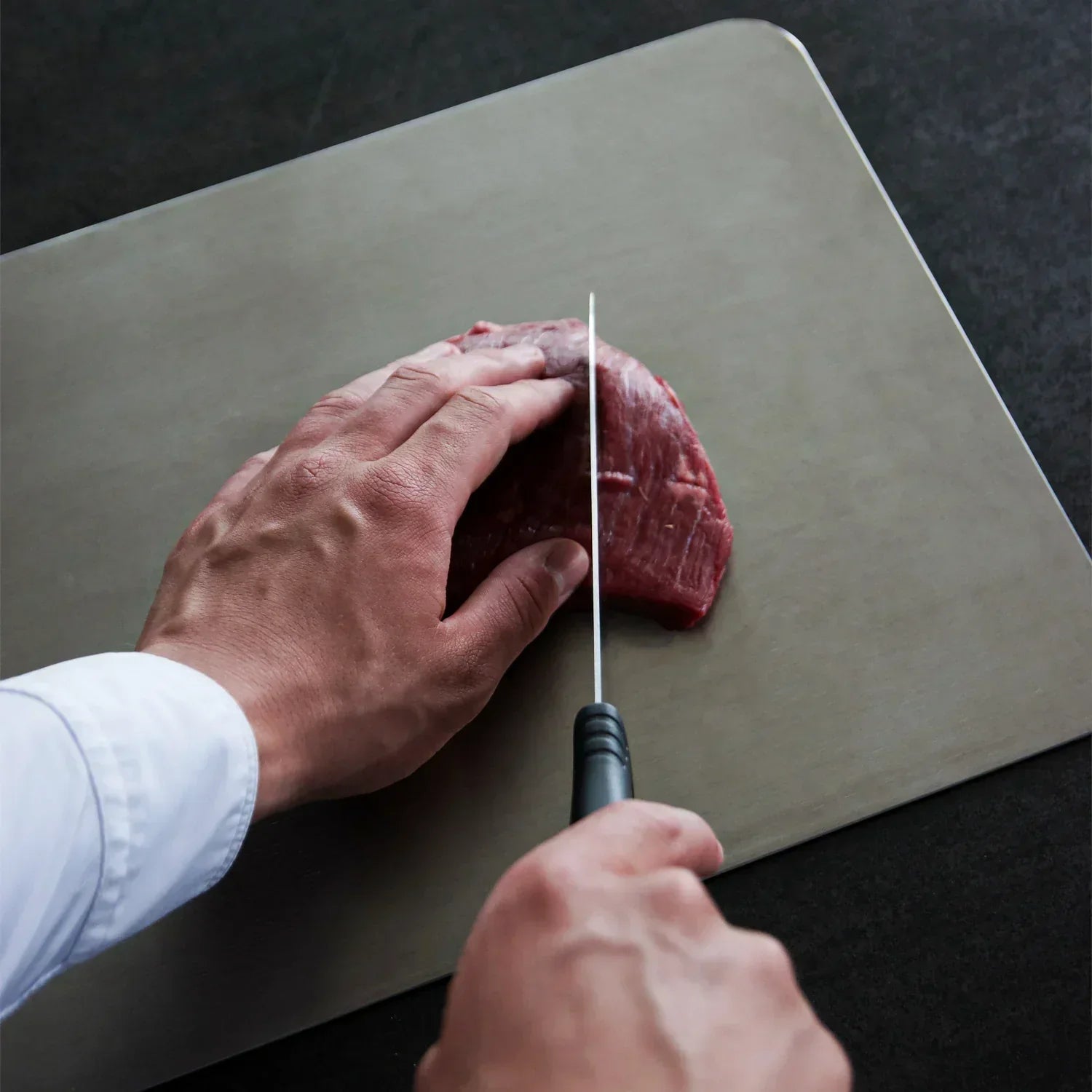 Planche à Découper en Titane | Antibactérienne et Durable pour Cuisine