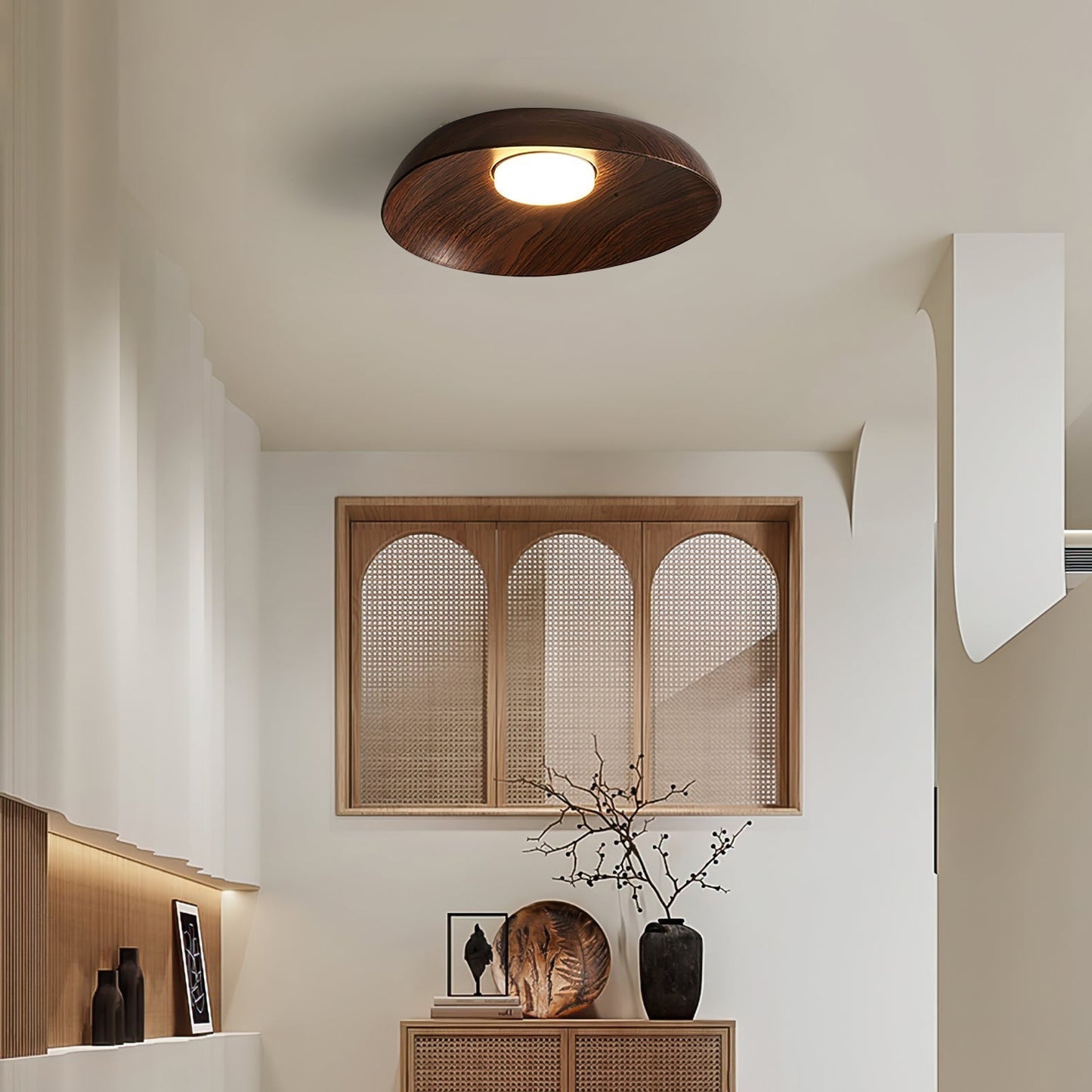 Plafonnier Design Minimaliste | Éclairage Doux et Chaleureux